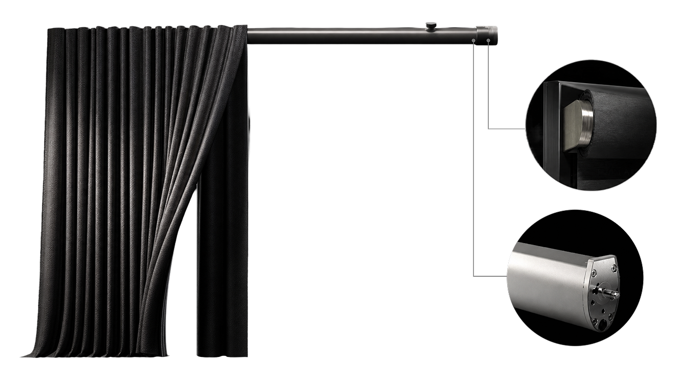 Domia motorized shades
